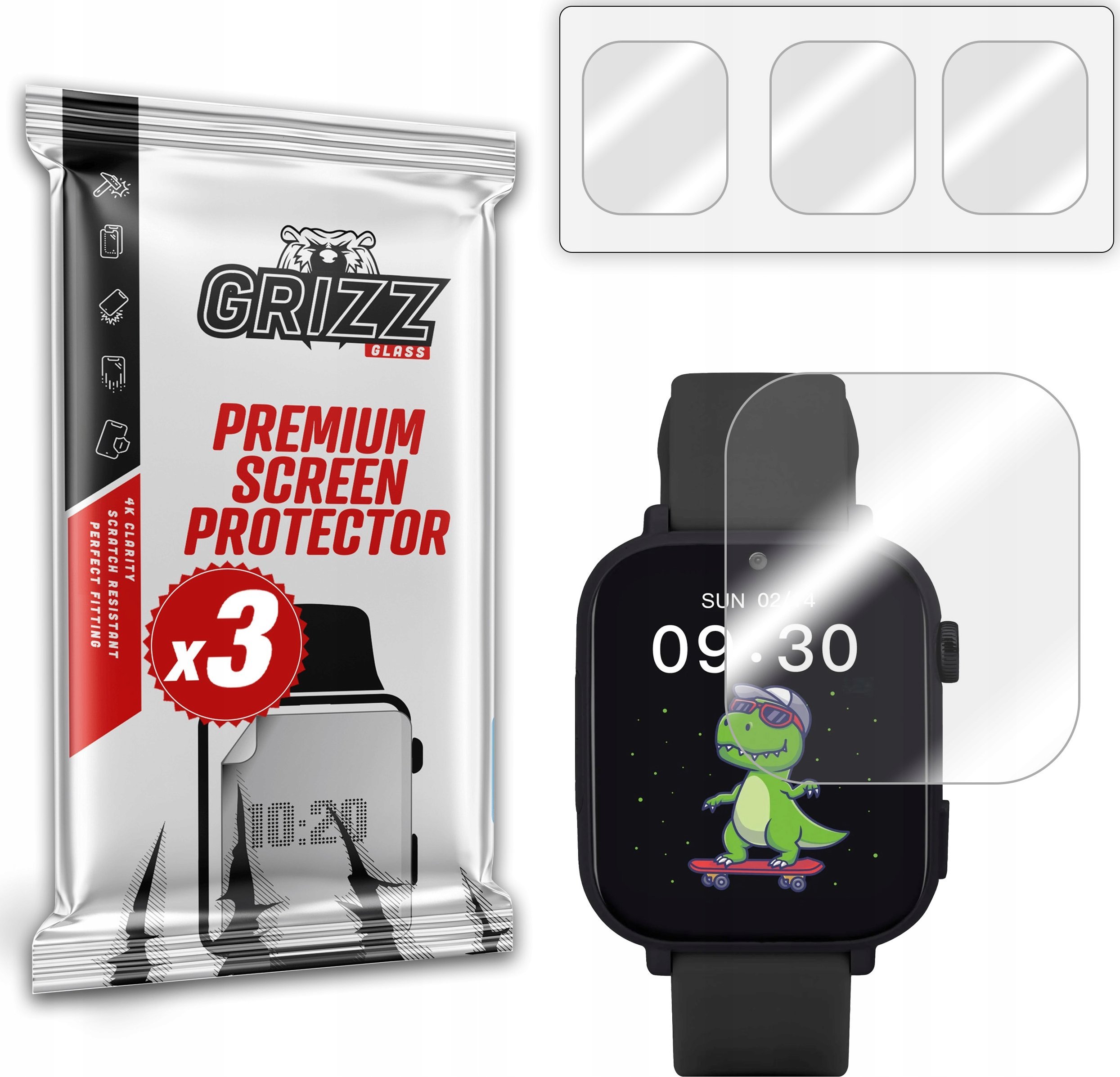 Folia hydrożelowa GrizzGlass Hydrofilm do Garett Kids Nice Pro 4G