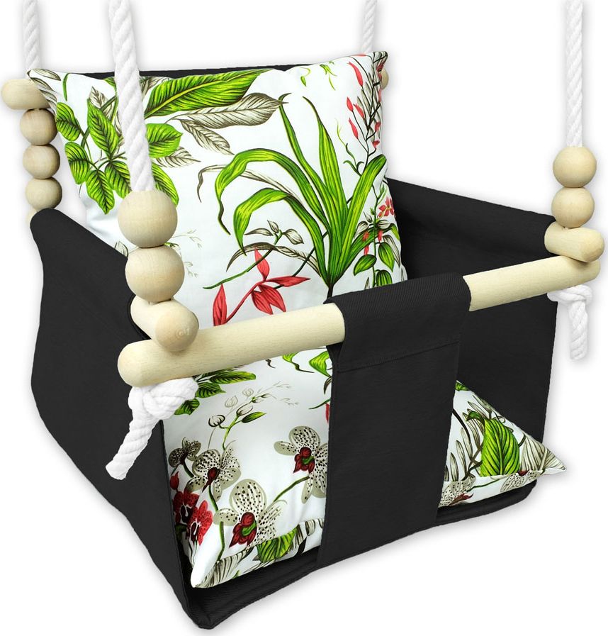 Huśtawka Elior Wodoodporna huśtawka kubełkowa dla dzieci liście - Ritex