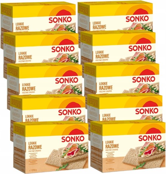 Sonko Pieczywo razowe 170gx10