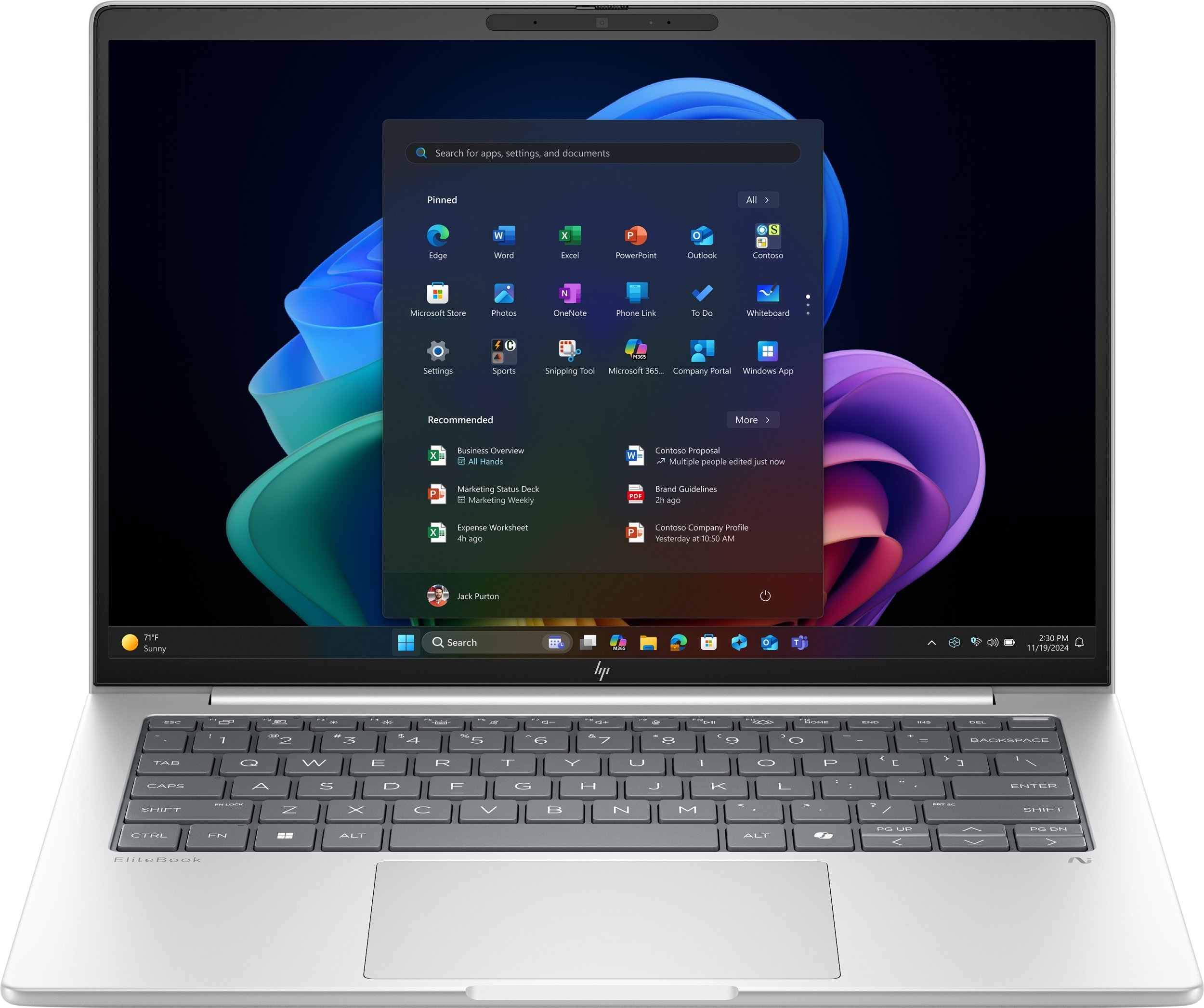 Laptop HP EliteBook 8 G1a 14 Ryzen AI 7 PRO 350 / 32 GB / 1 TB / W11 Pro (C51HCET)