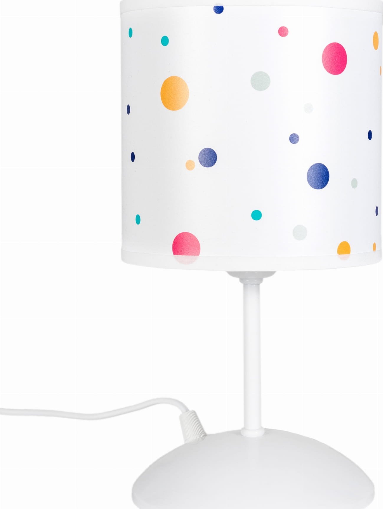 Solar Lampka z abażurkiem kolorowe kropki