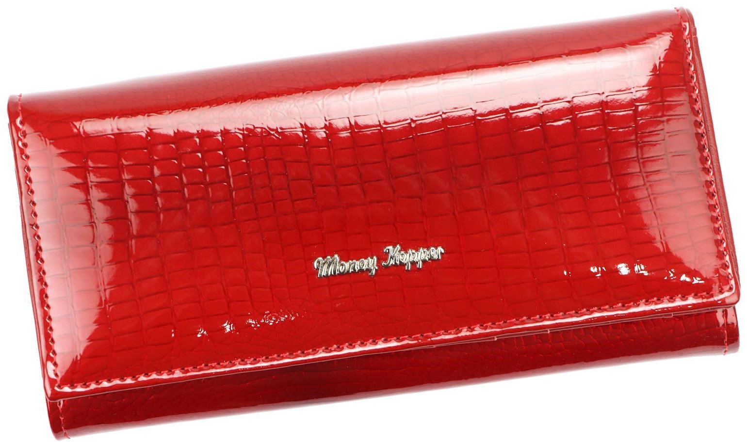 Portfel damski skórzany PELLUCCI 6019 Czerwony