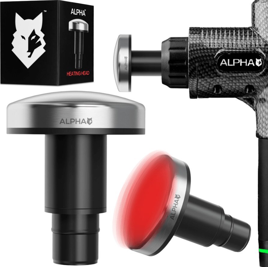 Masażer Alpha KOŃCÓWKA ROZGRZEWAJĄCA PODGRZEWANA DO PISTOLETU DO MASAŻU MASAŻERA ALPHA