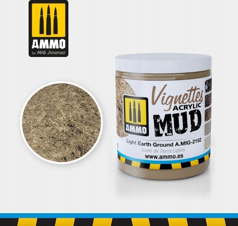 Ammo Ammo: Acrylic Mud - Vignettes - Light Earth Ground (100 ml)