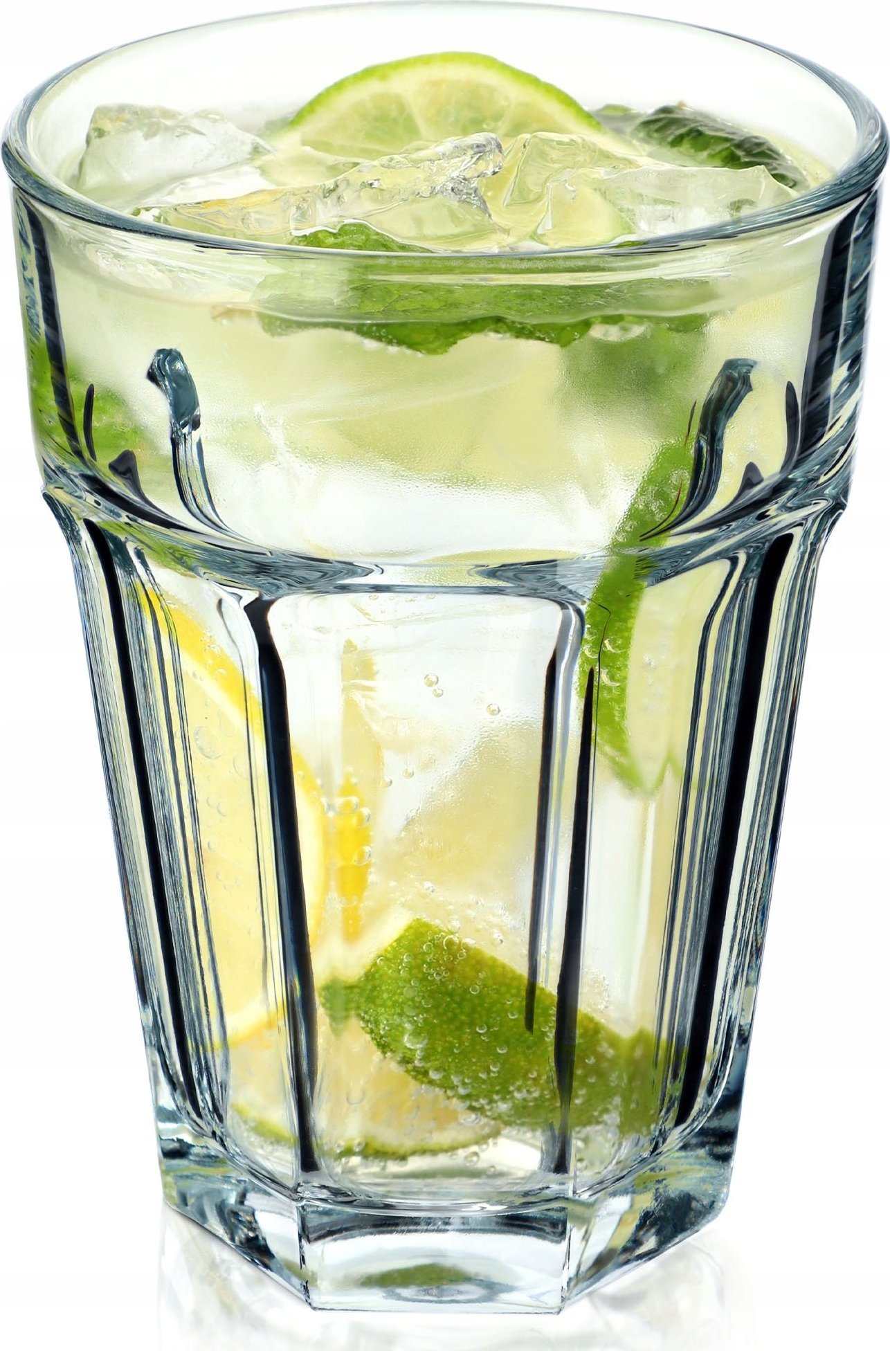 Kadax Szklanka Do Napojów 370ml Drinków Wody Soku Wysoka