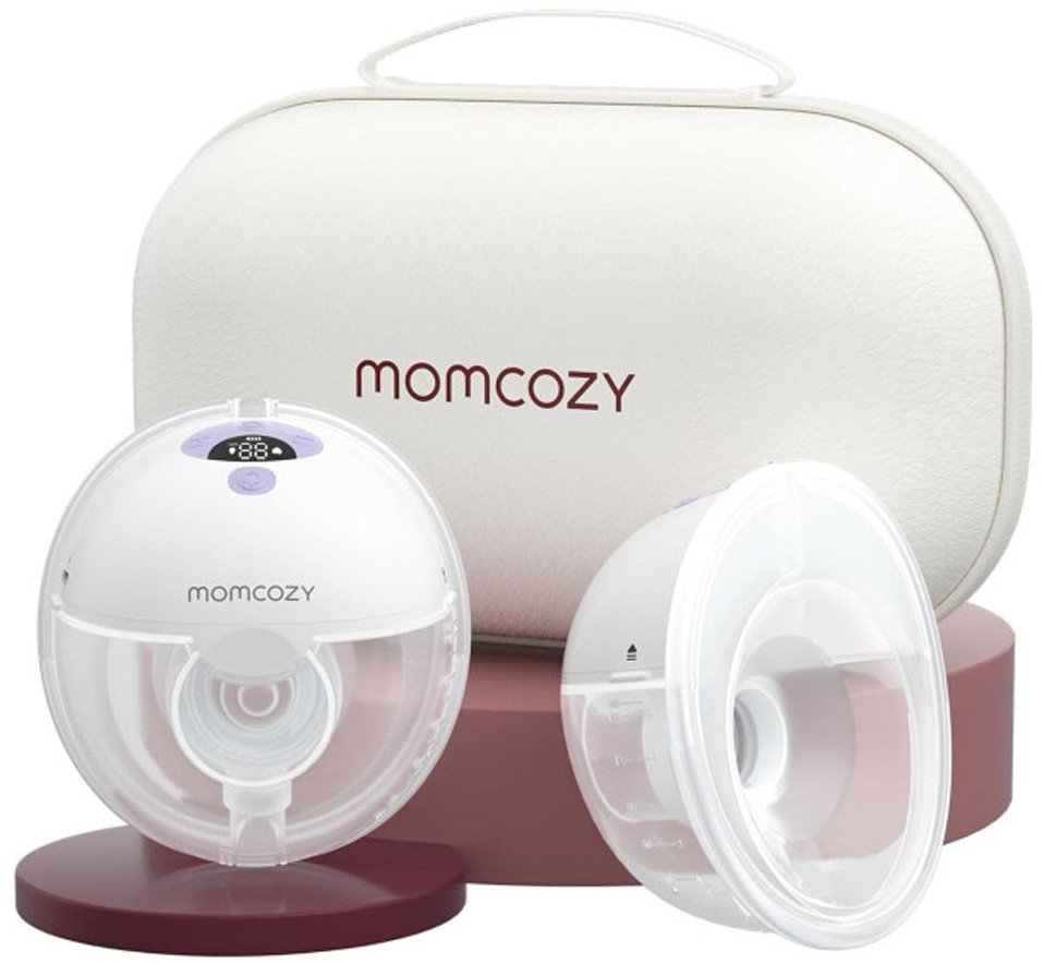 Momcozy M5 Double Electric Breast Pump Purple, 160ml