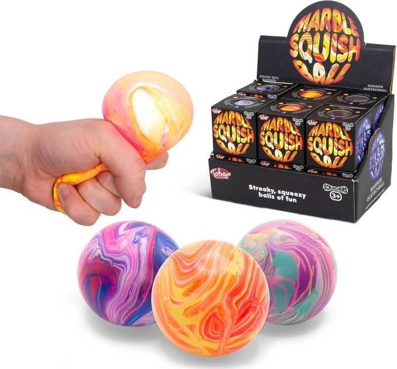 Piłka antystresowa marble Scrumchems