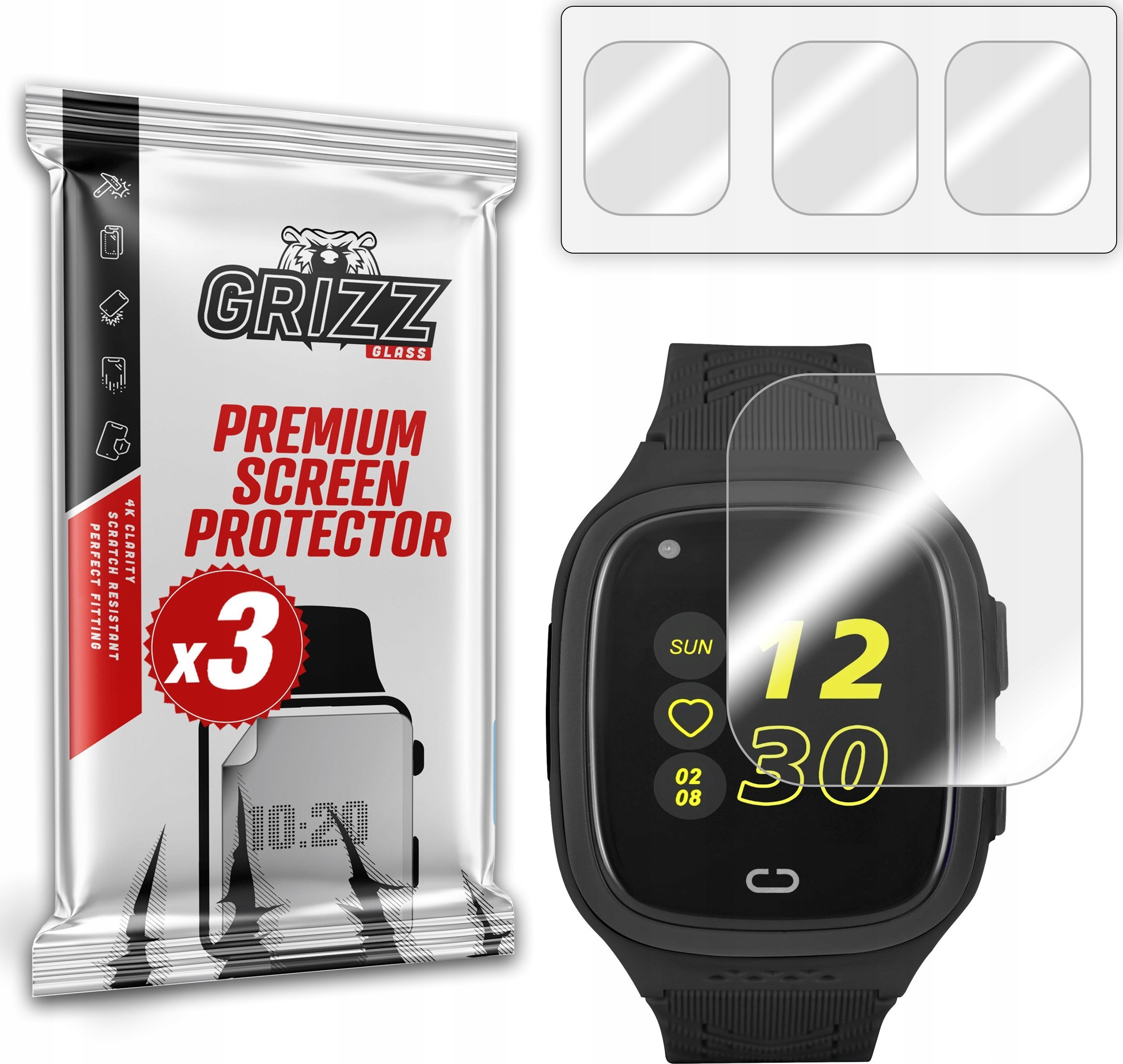 Folia hydrożelowa GrizzGlass Hydrofilm do Garett Kids Rock 4G RT