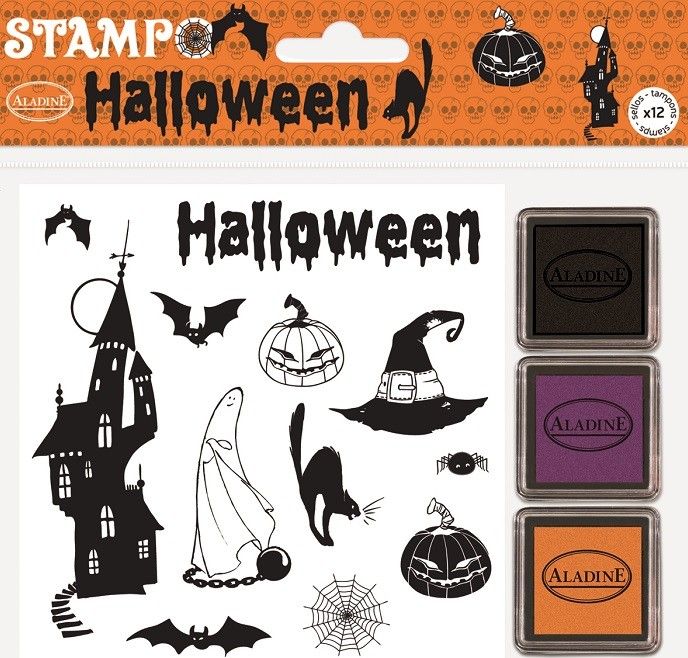 Aladine Stempelki Halloweenowe