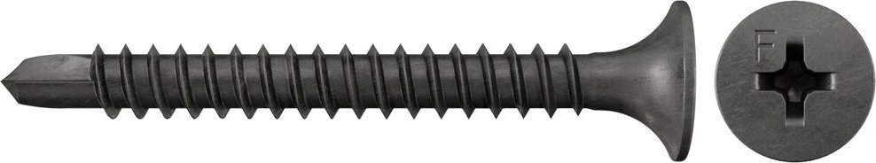 Fischer fischer drywall screw 3.5x35 trumpet head, PH (1,000 pieces, fine thread and drill bit)