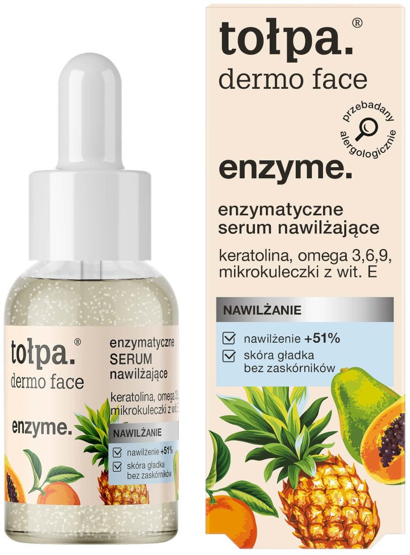 Tołpa ENZYME Serum do twarzy Nawilżanie 30ml