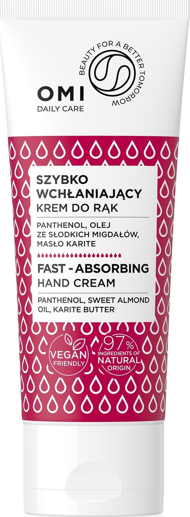 Allvernum OMI Daily Care Krem do rąk szybko wchłaniający Fast-Absorbing Hand Cream 75ml