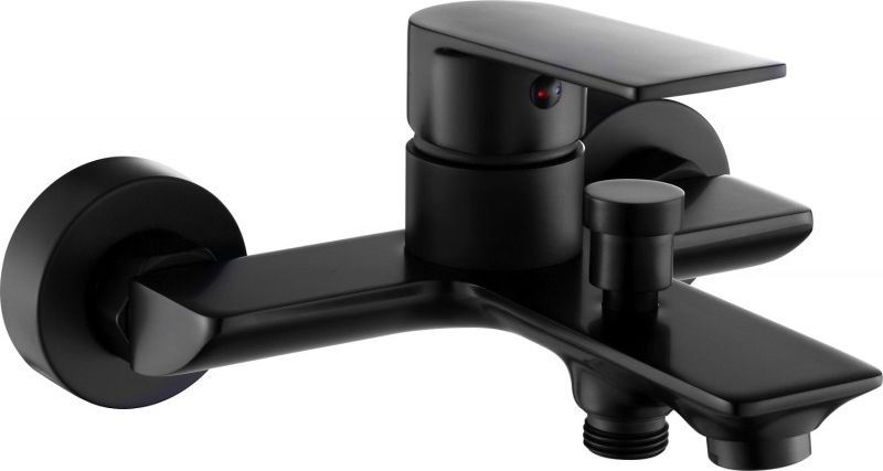 Bateria wannowa Mexen Alexa ścienne czarny