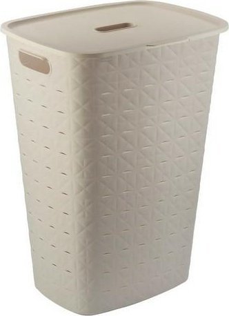 Curver CURVER KOSZ NA BIELIZNĘ KREMOWY SOFTEX 56L