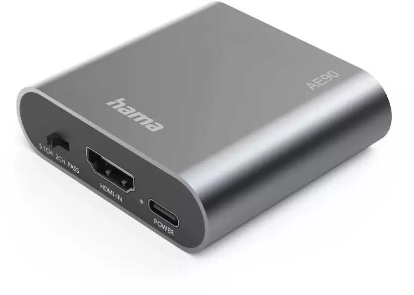 HDMI Audio Extractor AE 900 4K@30Hz HDMI > ODT / 3,5mm Aux