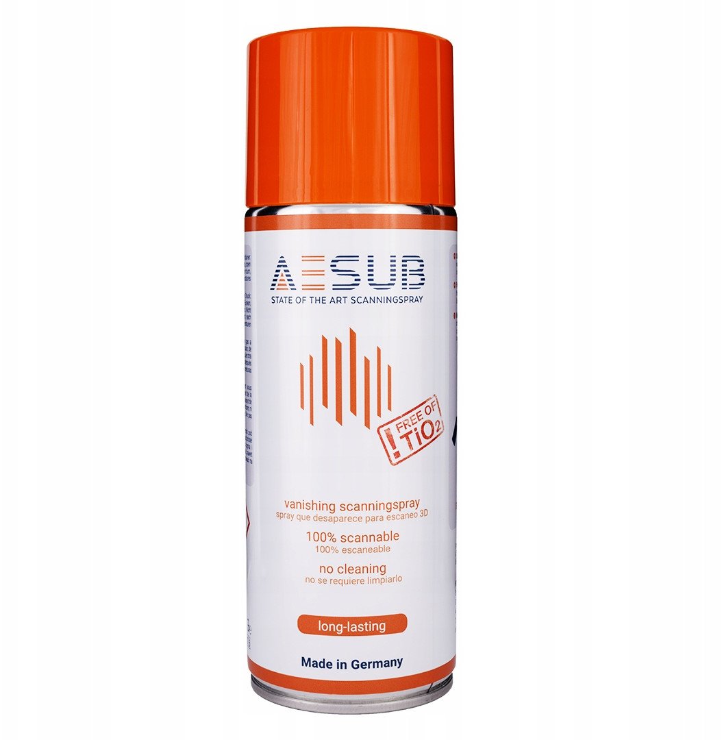 AESUB Oranžinis - ilgai išliekantis išnykstantis skenavimo purškiklis - 400ml