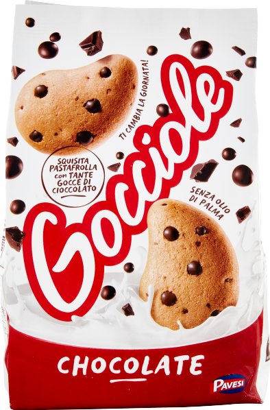 Pavesi Ciastka z czekoladą Gocciole 500g -