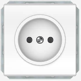SOCKET RP16-001-02 V WHITE ST150