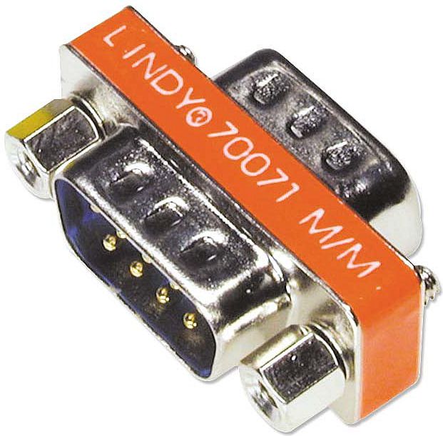 Lindy DB-9 - DB-9, Pomarańczowy (70071)