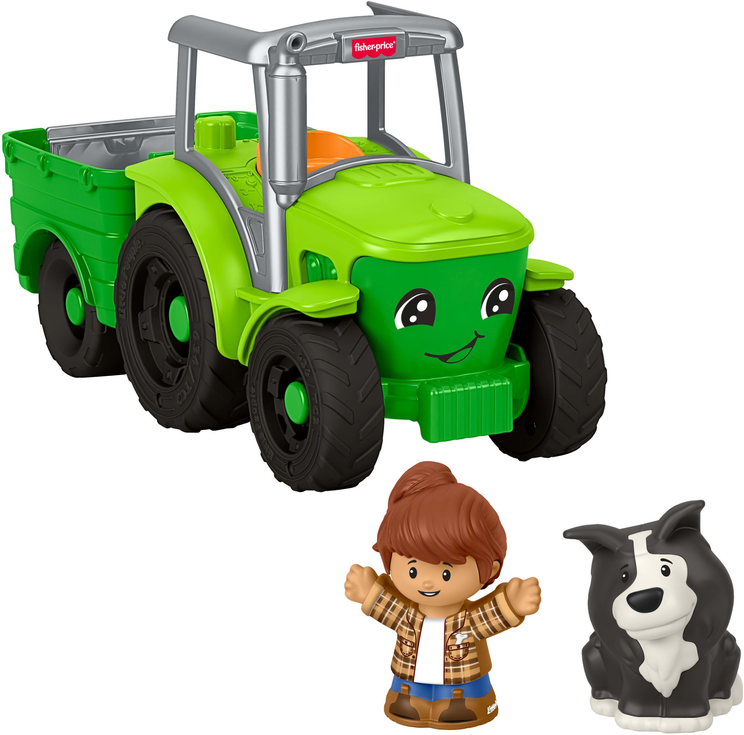 Fisher Price Little People Push & Play Tractor