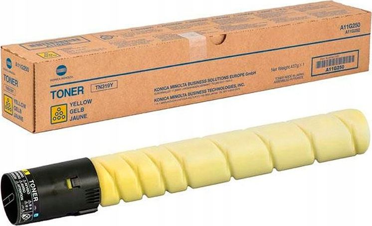 Toner Konica Minolta TN-319 Yellow Oryginał (A11G250.)