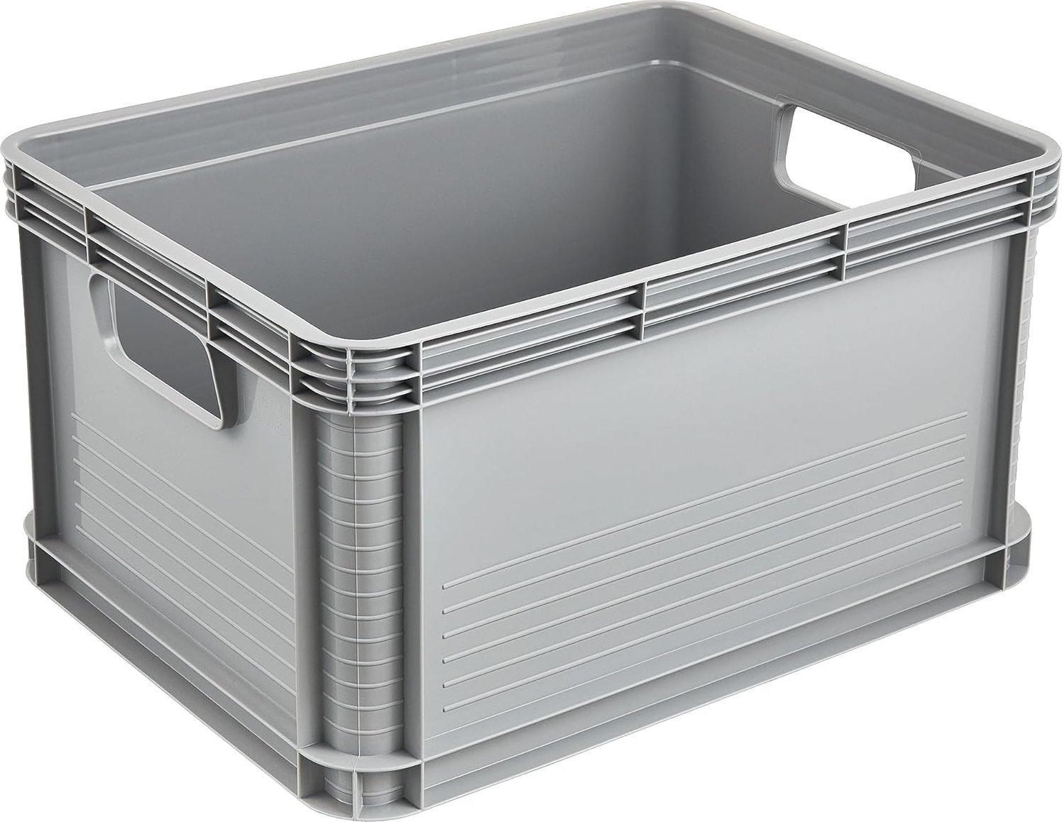 Keeeper KEEEPER - Pojemnik magazynowy - transportowy - Robert - szary - 30x40x22 cm - 20 L