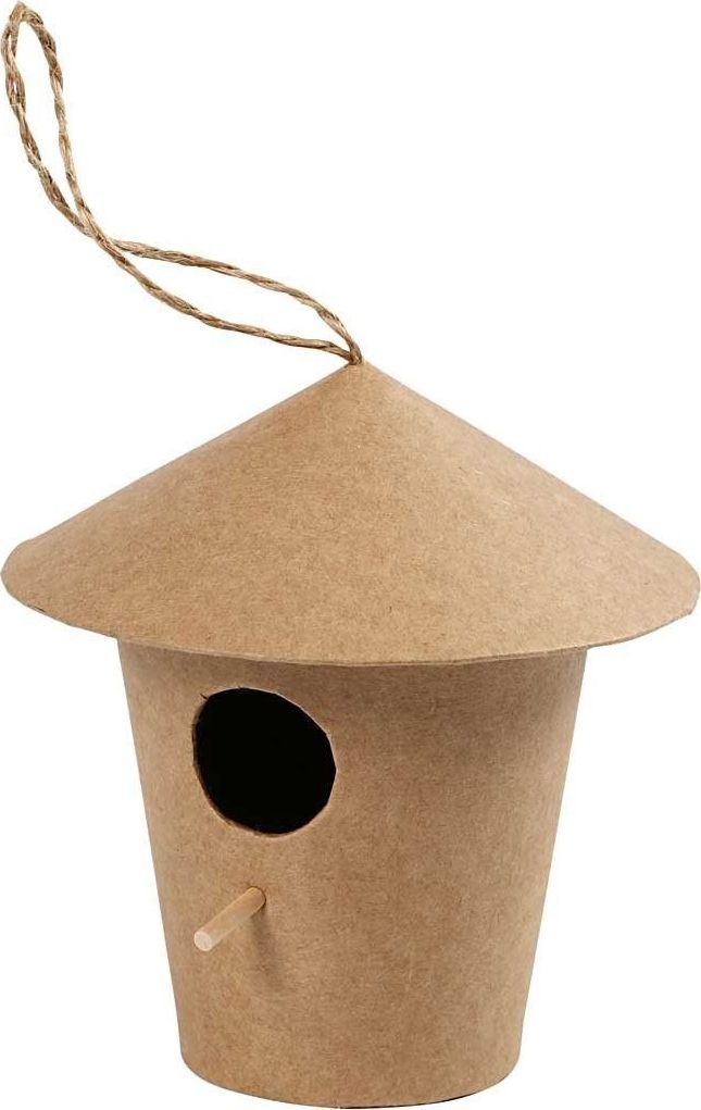 Creativ Company Domek dla Ptaków Okrągły H: 10 cm