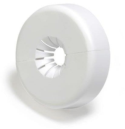 PLASTIC FRONT COVER FOR PIPE WHITE R175A