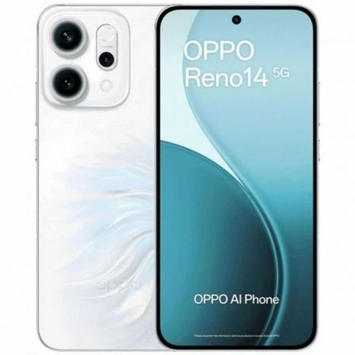 Smartfon Oppo Reno 14 5G 12/512GB NFC Dual SIM AI Biały