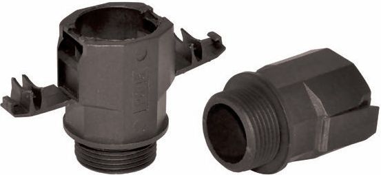 Ergom Dławnica poliamidowa do rur ochronnych PG21 IP54 czarna FD 21 BK (E03DK-07040101501)