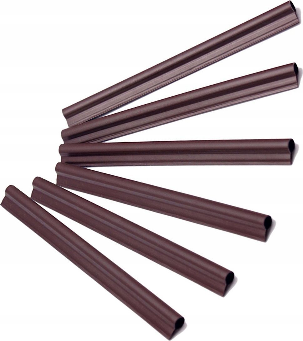 Kadax KADAX Klipsy Do Taśmy Ogrodzeniowej Paneli Brązowy 6szt.