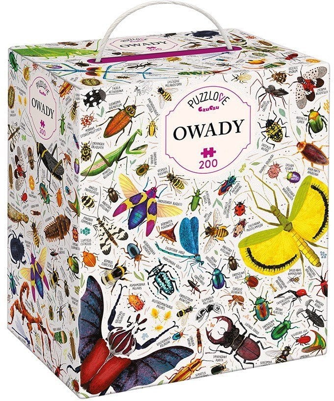 Puzzle Puzzlove Owady 200 elementów