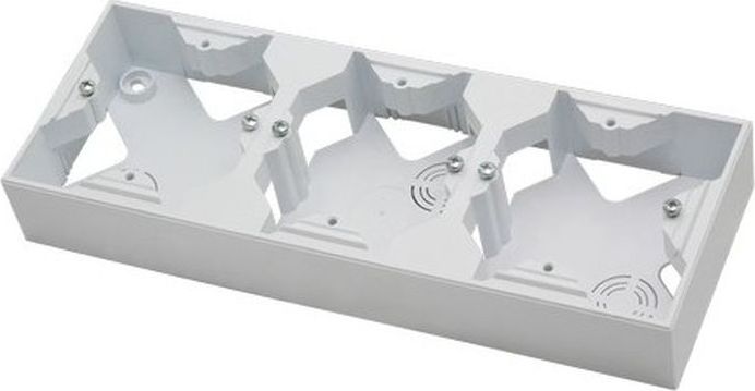 Ospel ARIA Puszka instalacyjna potrójna biały PNP-3U/00