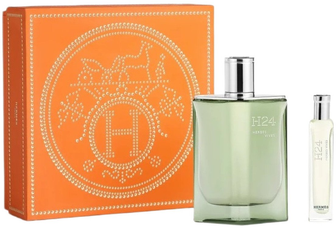 Hermes H24 Herbes Vives Zestaw woda perfumowana spray 100ml + woda perfumowana spray 15ml