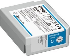 Tusz Epson Epson SJIC42P-C nabój z tuszem 1 szt. Oryginalny Cyjan
