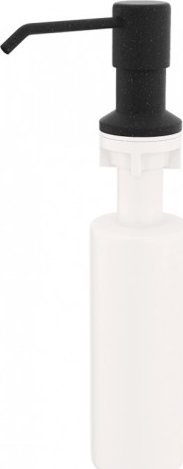 Kuchinox Dozownik kuchenny do płynu do naczyń czarny 500 ml