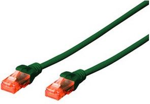 Digitus Patchcord U/UTP, Cat6, 5m, zielony (DK-1612-050/G)