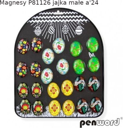 Penword Magnesy wielkanocne P81126 Jajka małe Penword TARGI