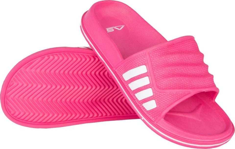 Aqua-Sport Klapki Na Basen Dziewczęce Aqua Sport Adisport Pink R.30