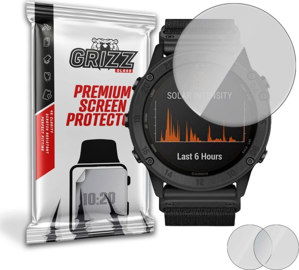 GrizzGlass Folia matowa Grizz Garmin Tactix Delta – Solar Edition