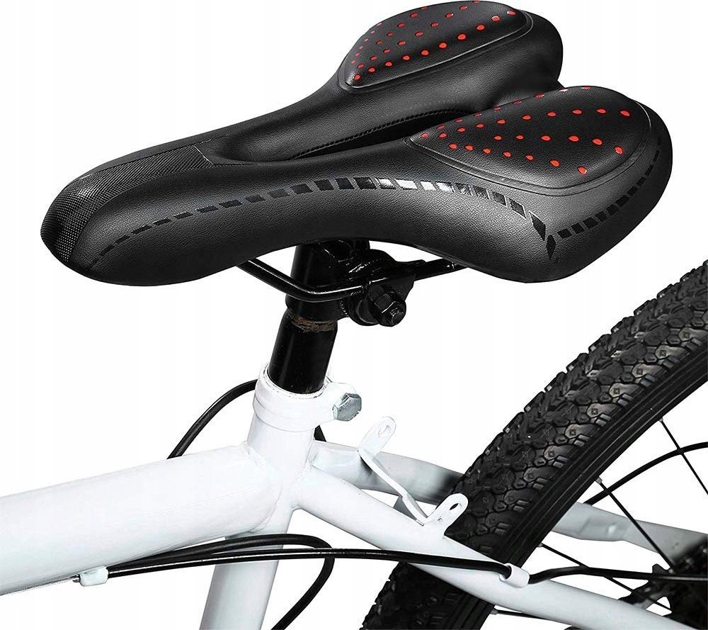 Korbi ŻELOWE SIODEŁKO ROWEROWE Z OTWOREM SPORTOWE S3