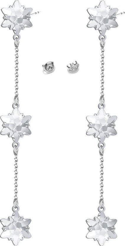 Radziszewska Jewellery Kolczyki Płatek Śniegu srebro925 Boże Narodzenie