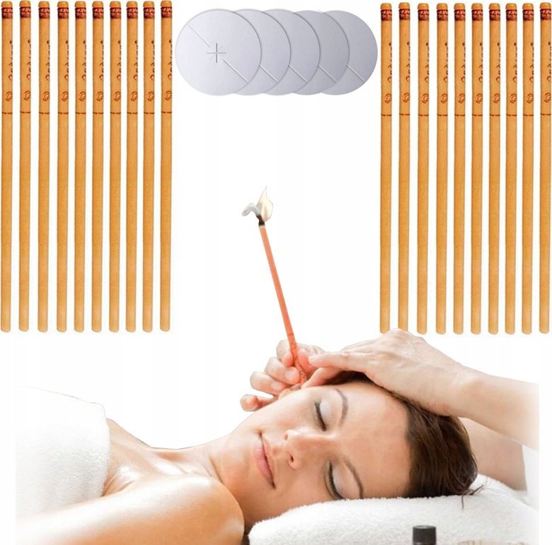 ŚWIECE DO USZU 20 szt EC-20