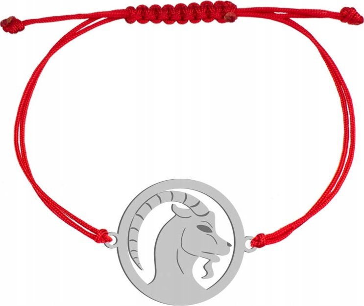 Radziszewska Jewellery Srebrna Bransoletka Znak Zodiaku KOZIOROŻEC GRAWER