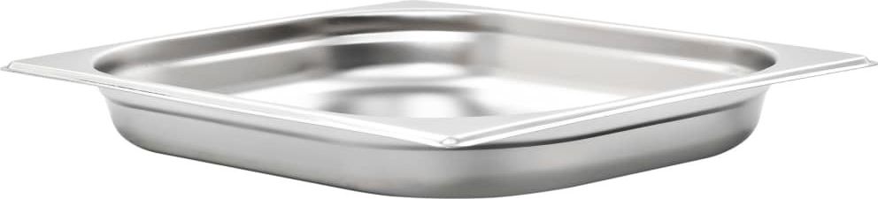 vidaXL Pojemniki gastronomiczne 8 szt., GN 1/2, 40 mm, stal nierdzewna