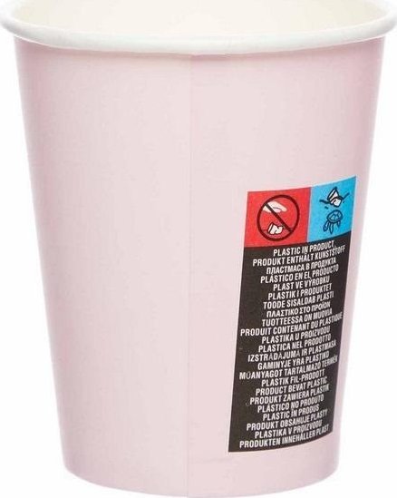 Kubki papierowe 237ml 8szt