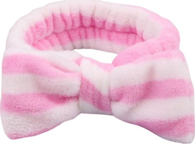 Ecarla Opaska kosmetyczna do włosów z kokardą