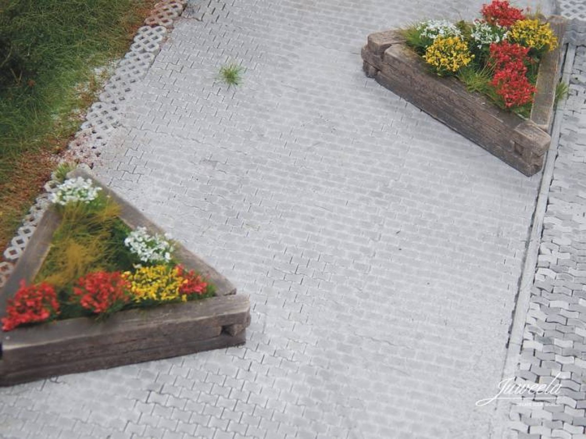 Juweela Juweela: Drewnianie kwietniki (3 szt)