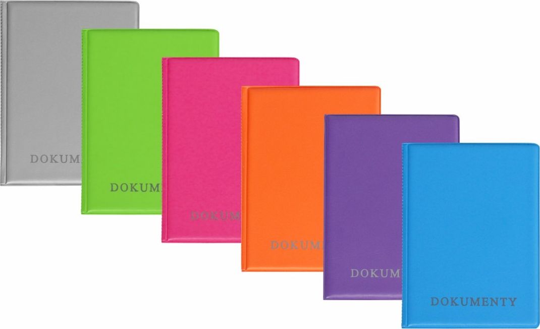 Biurfol Okładka na dokumenty z dowodem rejestracyjnym Sky(6 szt)