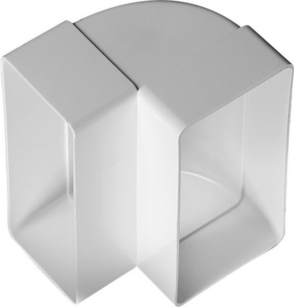 AWENTA Kolano pionowe płaskie 60 x 120mm (KP120-25)